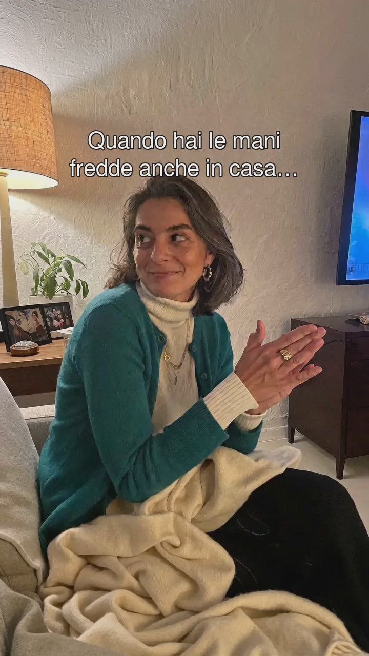 Manibù guanti a mezze dita in bambù: mani calde anche con il freddo